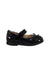 A Black Flats from Dr. Kong in size 18-24M for girl. (Back View)