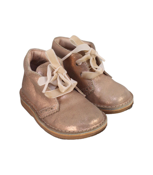 A Beige Casual Boots from Jacadi in size 12-18M for girl. (Front View)