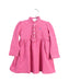 A Pink Long Sleeve Dresses from Ralph Lauren in size 12-18M for girl. (Front View)