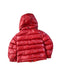 A Red Puffer/Quilted Jackets from Moncler in size 3T for neutral. (Back View)