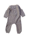 A Grey Long Sleeve Jumpsuits from Jacadi in size 3-6M for neutral. (Back View)