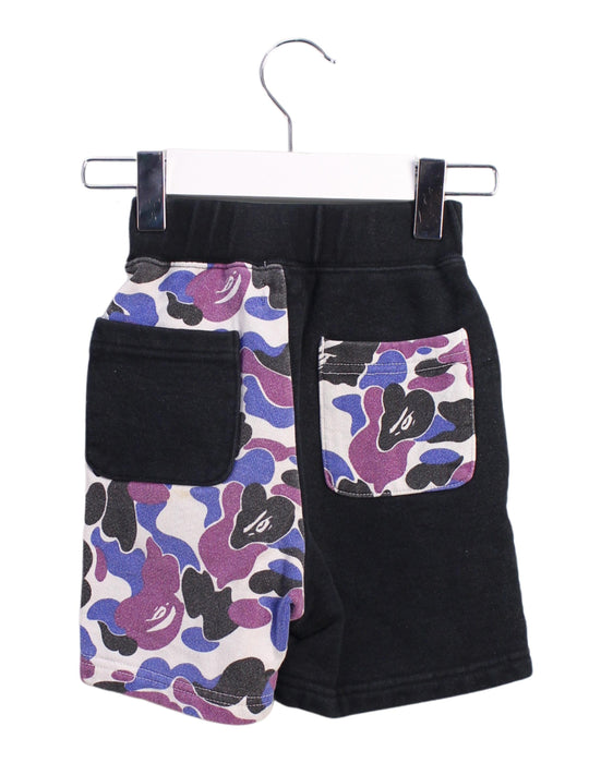 A Black Shorts from Bape by A Bathing Ape in size 18-24M for boy. (Back View)