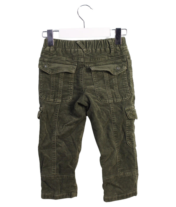 A Green Casual Pants from Chickeeduck in size 18-24M for boy. (Back View)