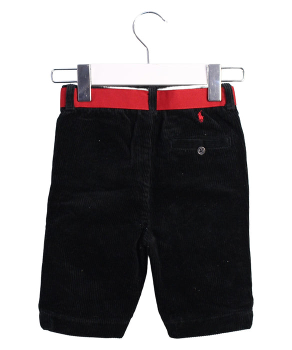 A Black Shorts from Ralph Lauren in size 0-3M for boy. (Back View)