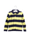 A Yellow Long Sleeve Polos from Tommy Hilfiger in size 3T for boy. (Front View)
