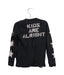 A Black Long Sleeve Tops from Hysteric Mini in size 2T for boy. (Back View)