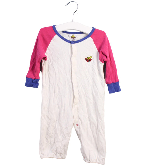 A White Long Sleeve Jumpsuits from Hysteric Mini in size 3-6M for boy. (Front View)