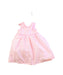 A Pink Sleeveless Dresses from Janie & Jack in size 2T for girl. (Front View)