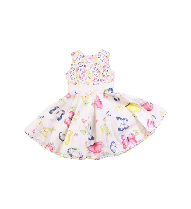 A Multicolour Sleeveless Dresses from Monnalisa in size 18-24M for girl. (Back View)