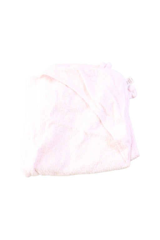 A Pink Towels from The Little White Company in size O/S for girl. (Front View)