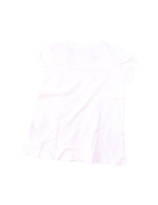 A White Short Sleeve T Shirts from Seed in size 7Y for girl. (Back View)