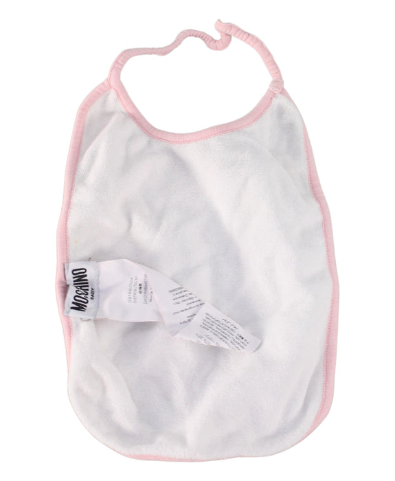 A White Bibs from Moschino in size O/S for neutral. (Back View)