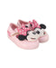 A Pink Flats from Mini Melissa in size 18-24M for girl. (Front View)