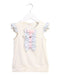 A White Short Sleeve Tops from Nicholas & Bears in size 3T for girl. (Front View)