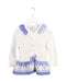 A White Cardigans from Nicholas & Bears in size 4T for girl. (Front View)