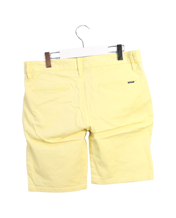 A Yellow Shorts from Hackett in size 13Y for boy. (Back View)