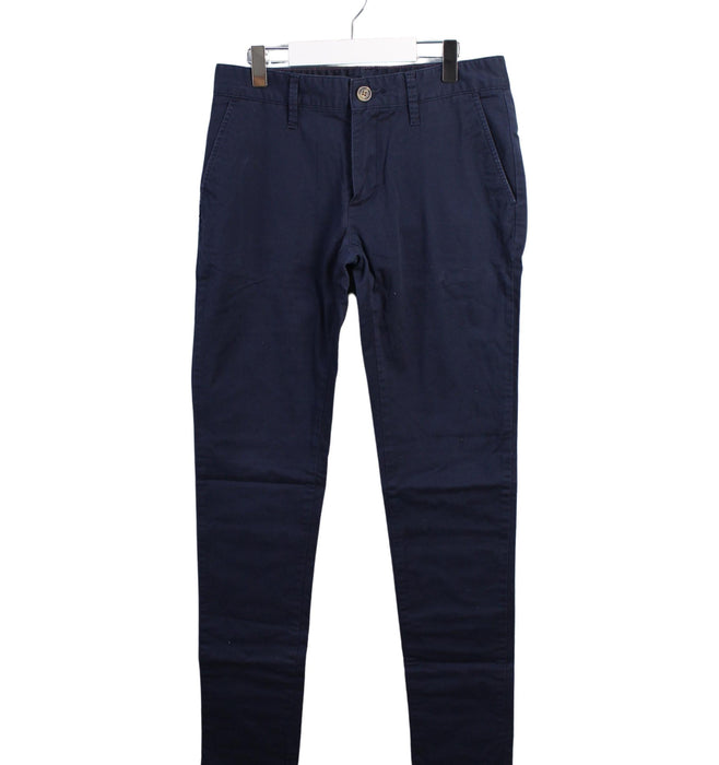 A Blue Casual Pants from Hackett in size 13Y for girl. (Front View)