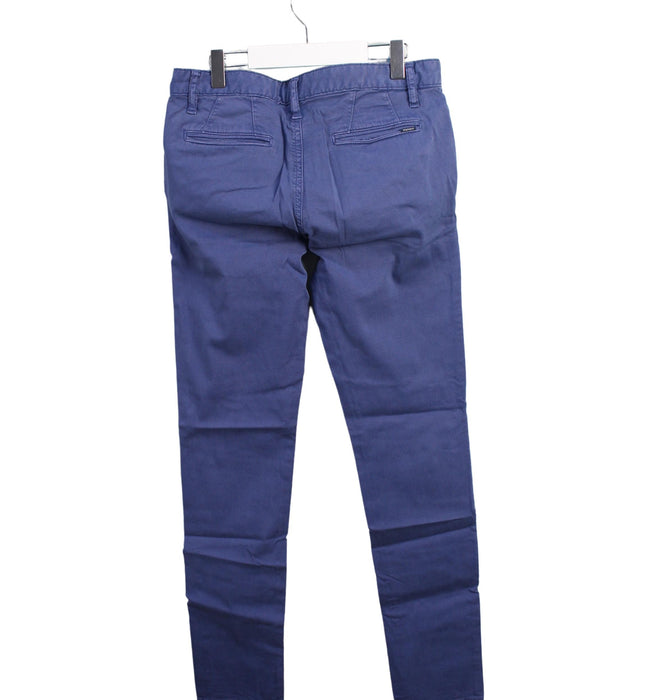 A Blue Casual Pants from Hackett in size 11Y for girl. (Back View)