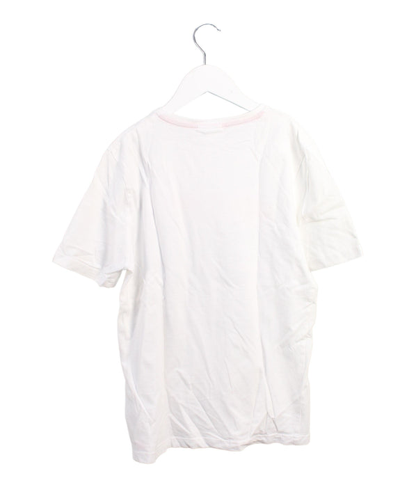 A White Short Sleeve T Shirts from Boss in size 12Y for boy. (Back View)