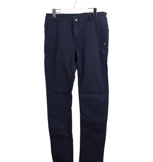 A Blue Casual Pants from Boss in size 12Y for boy. (Front View)