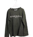 A Green Long Sleeve Tops from Givenchy in size 12Y for boy. (Front View)