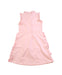 A Pink Sleeveless Dresses from Janie & Jack in size 8Y for girl. (Back View)