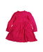 A Pink Long Sleeve Dresses from Jacadi in size 10Y for girl. (Front View)