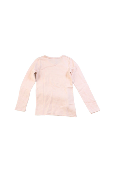 A Pink Long Sleeve Tops from Petit Bateau in size 12-18M for girl. (Back View)