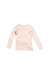 A Pink Long Sleeve Tops from Petit Bateau in size 12-18M for girl. (Back View)