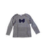 A Grey Long Sleeve Tops from Jacadi in size 8Y for girl. (Front View)