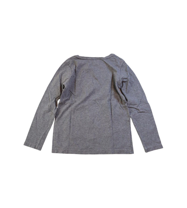 A Grey Long Sleeve Tops from Jacadi in size 8Y for girl. (Back View)