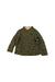 A Green Lightweight Jackets from Miki House in size 5T for boy. (Front View)