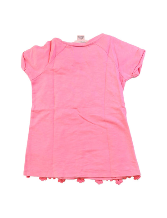 A Pink Short Sleeve Tops from Juicy Couture in size 4T for girl. (Back View)