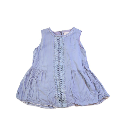 A Blue Sleeveless Tops from Chickeeduck in size 14Y for girl. (Front View)