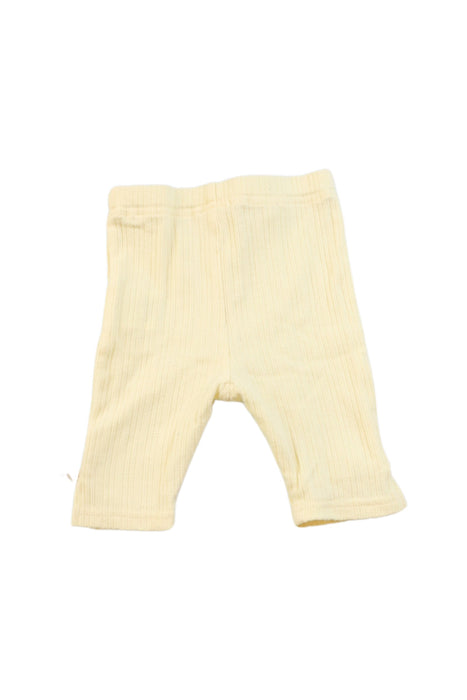 A Yellow Leggings from Petit Main in size 18-24M for girl. (Back View)