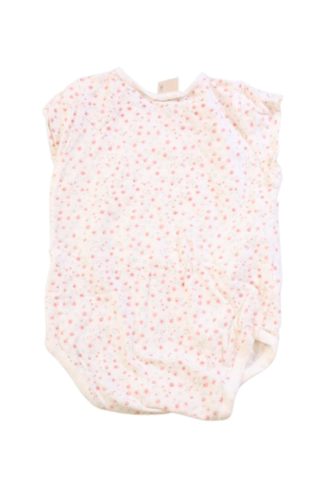 A White Bodysuits from Petit Main in size 12-18M for girl. (Back View)