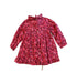 A Red Long Sleeve Dresses from Jacadi in size 18-24M for girl. (Back View)