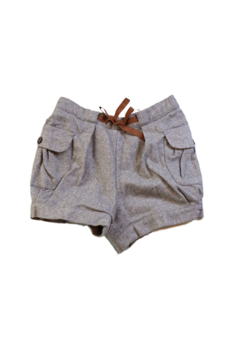 A Grey Shorts from Jacadi in size 18-24M for girl. (Front View)