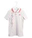 A White Short Sleeve Polos from Le Coq Sportif in size 12Y for boy. (Front View)