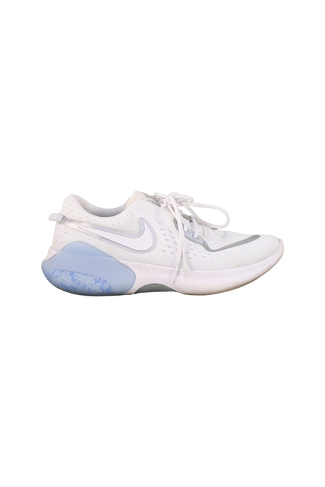 A White Sneakers from Nike in size 12Y for boy. (Back View)