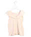 A Beige Short Sleeve Tops from Carrément Beau in size 8Y for girl. (Back View)