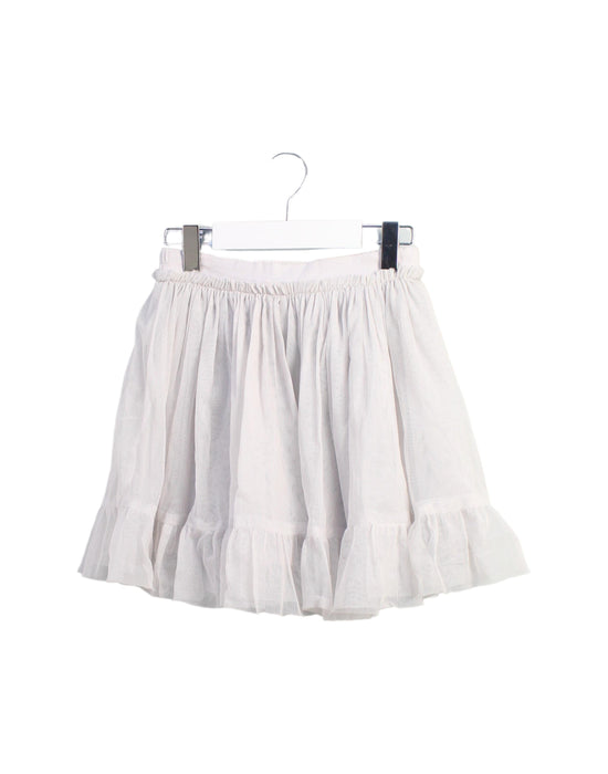 A White Tulle Skirts from The Little White Company in size 5T for girl. (Front View)