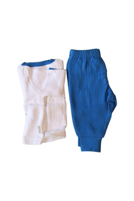 A White Pyjama Sets from Mides in size 3-6M for boy. (Back View)