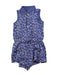 A Blue Sleeveless Rompers from Ralph Lauren in size 6-12M for girl. (Front View)