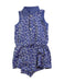 A Blue Sleeveless Rompers from Ralph Lauren in size 6-12M for girl. (Front View)