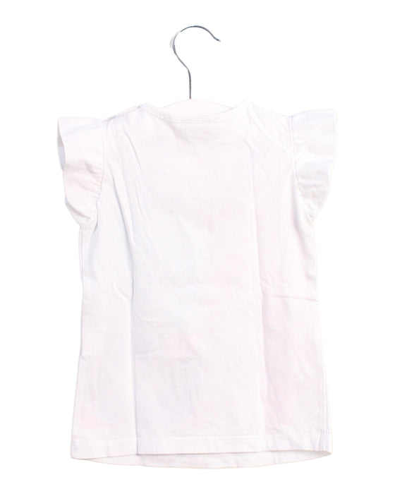 A White Short Sleeve Tops from Fendi in size 2T for girl. (Back View)