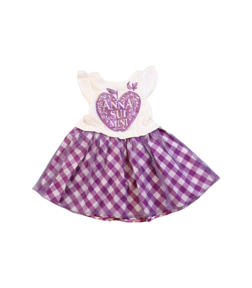 A White Sleeveless Dresses from Anna Sui in size 18-24M for girl. (Front View)
