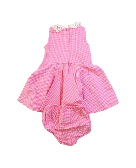 A Pink Dress Sets from Ralph Lauren in size 12-18M for girl. (Back View)