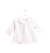 A White Long Sleeve Tops from Chloe in size 3-6M for girl. (Front View)