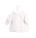 A White Long Sleeve Tops from Chloe in size 3-6M for girl. (Back View)